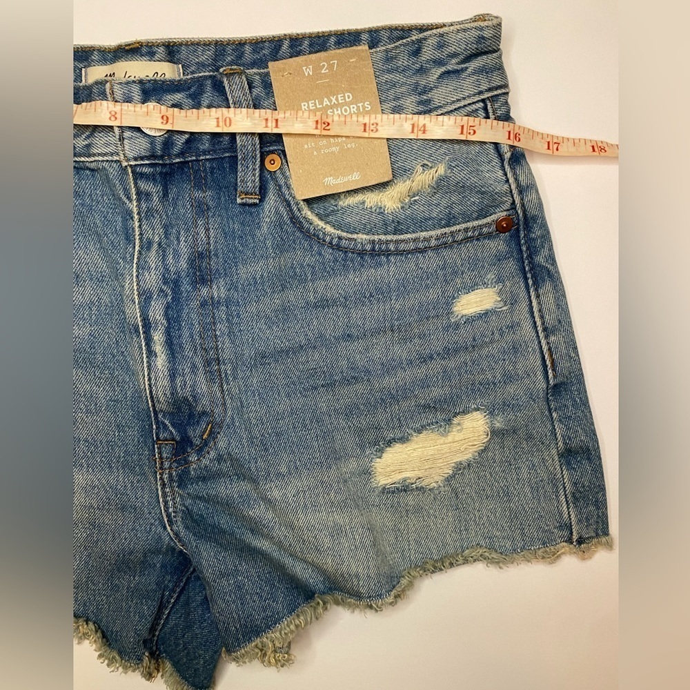 Madewell Relaxed denim shorts NWT - Picture 3 of 5